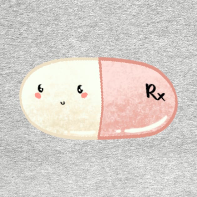Cute pill design by Mydrawingsz